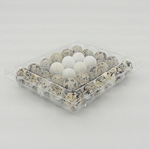 6 12 15 18 20 24 30 Oeufs de <span class=keywords><strong>caille</strong></span> Plateau en plastique PET Boîtes en carton Emballage de l'usine Vente entière pour Oeuf de <span class=keywords><strong>caille</strong></span> géant Oeuf de pigeon - Product Image 1