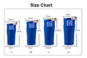 <span class=keywords><strong>Parastinchi</strong></span> Professionali da <span class=keywords><strong>Calcio</strong></span> con Maniche e Calze, Set 3-in-1, Leggeri, per Bambini, Adolescenti e Adulti - Product Image 3