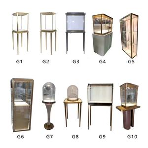 Vitrina <span class=keywords><strong>de</strong></span> Exhibición <span class=keywords><strong>de</strong></span> Joyería Metálica al por Mayor con Iluminación LED, Diseño <span class=keywords><strong>de</strong></span> Gabinete Combinado para Tiendas <span class=keywords><strong>de</strong></span> Joyería <span class=keywords><strong>de</strong></span> Marca - Product Image 5