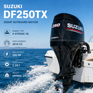Moteur hors-bord <span class=keywords><strong>Suzuki</strong></span> 250 CV DF250TX Twin Triple <span class=keywords><strong>Quad</strong></span> 4 temps V6 pour bateau de pêche et bateau de transport de marchandises - Product Image 1