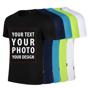 JX Custom Your Own Design Tshirt Men And Women With Two Side Logo And Picture Diy Cotton T Shirt Casual Company Team T-Shirt