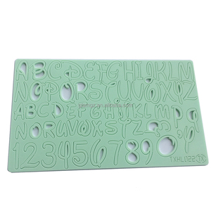 Letras <span class=keywords><strong>mayúsculas</strong></span> y <span class=keywords><strong>minúsculas</strong></span> acrílico Pastel dulce conjunto de sellos acrílico colores decorativos individuales sellos - Product Image 3