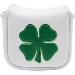 Ausgefallene kunden spezifische vier blättrige Kleeblatt-PU-Leder-Kopf bedeckung Mallet Golf Putter-Kopf bedeckung - Product Image 1