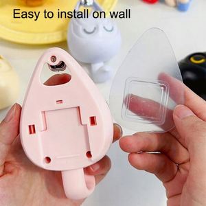 ตะขอแขวนติดผนังรูปแมวน่ารักสำหรับจัดเก็บของใช้ในบ้าน - Product Image 6