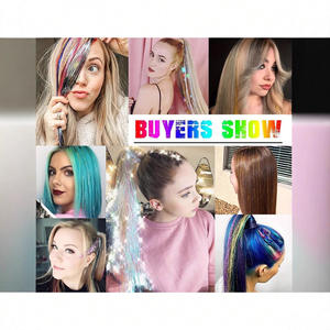 Perruque Courte Droite en Fibre Haute Température, Entièrement Faite à la Main, Cheveux Naturels, Couleur Dégradée, Dentelle de Cuir Chevelu, Usage Général - Product Image 2