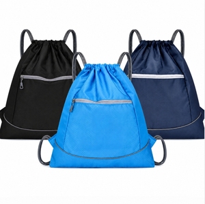 Custom <b>Drawstring</b> <b>Bags</b> Vietnam Factory Direct Sales Printed Logo Outdoor Sport Pouch <b>Bag</b> For Supermarket Shopping Storage <b>Bags</b> - Product Image 1