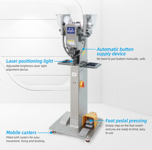 Automatic Fastener <strong>Machine</strong> Snap <strong>Button</strong> Hand Press <strong>Machine</strong> Snap <strong>Buttons</strong> <strong>Making</strong> <strong>Machines</strong> - Product Image 2