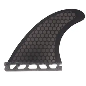 Accesorios para tablas de surf Twin 3-Piece Fiberglass Surfing Honeycomb Future Surf Fins Surf & SUP Fin