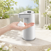 Distributeur de savon automatique sans contact mural, capteur intelligent, machine à laver les mains électrique au gel, pour hôtel, salle de bain, extérieur, batterie USB