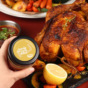 Cúrcuma Molido Premium 21g, <span class=keywords><strong>Polvo</strong></span> de Haldi, Hierbas y Especias, Suministro Directo de Fábrica, Etiqueta Limpia, Empaque para Exportación - Product Image 1