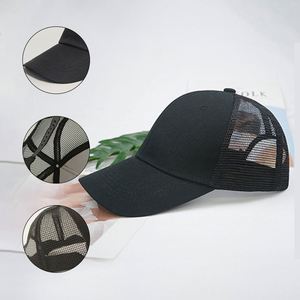 Casquette Snapback en coton avec broderie de logo personnalisé, très haute qualité, noir et bleu - Product Image 4