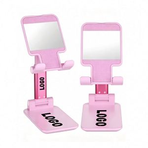 Logo Gift Wholesale Adjustable Portable Foldable <b>Desktop</b> <b>Stand</b> Mobile Holder for All Phone Custom Promotional Gifts - Product Image 1