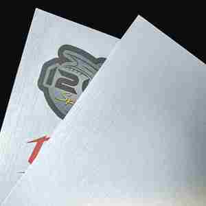 Papier autocollant texturé en lin mat imprimable par jet d'encre FX, format A4, feuille de papier vierge beige, étiquette artisanale pour imprimante laser et jet d'encre - Product Image 3