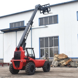 Manitou 4x4 חקלאות בנייה בום טלסקופי הנדלר 3ton דיזל מלגזת חזק telehandler עם 7m הרמת גובה - Product Image 3
