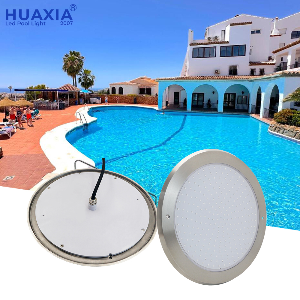 High Quality IP68 12V DC Waterproof LED Swimming Pool Light Ultra-Thin Resin Wall Mounted Replacing Swimming Pool Lights