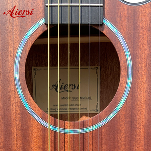<span class=keywords><strong>Guitarra</strong></span> Acústica Aiersi de la Mejor Calidad, Fabricante Chino, Bajo Presupuesto, 40 Pulgadas, Instrumento Musical de Cuerdas de Acero Personalizado - Product Image 2