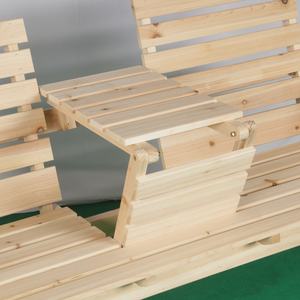 <span class=keywords><strong>Giardino</strong></span> esterno Patio sedia <span class=keywords><strong>da</strong></span> <span class=keywords><strong>giardino</strong></span> doppio in legno massello sedia <span class=keywords><strong>da</strong></span> <span class=keywords><strong>giardino</strong></span> con tavolo pieghevole - Product Image 4