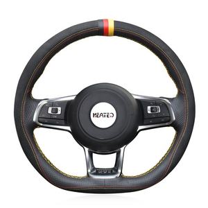 Housse de <span class=keywords><strong>volant</strong></span> pour voitures, accessoire pour Volkswagen VW Golf 7, GTI Golf R, MK7, VW Polo, GTI <span class=keywords><strong>Scirocco</strong></span>, 2015, 2016, prix de gros - Product Image 4