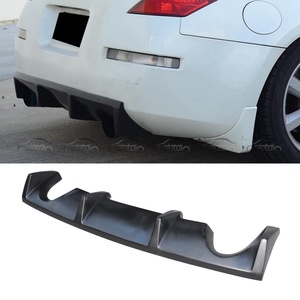Nouveau diffuseur de pare-chocs arrière en FRP pour 350Z OLOTDI - Noir carbone, surface époxy hautement polie - Product Image 3