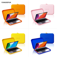 Housse d'ordinateur portable étanche Fungoofun 14 15 16 pouces, couleur macaron, antichoc, légère, sacoche pour ordinateur portable en gros