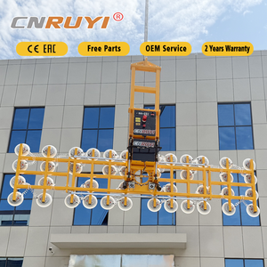 Schwerlast-Hydraulik-Vakuumheber für Glasfassaden-Installation, Vakuumsauger-Heber mit Kran, Drehbar, CE-Zertifiziert - Product Image 1