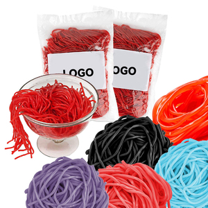 OEM Factory Direct Custom Label Colorful <strong>Sour</strong> Rope Strands Gummy Mixed Fruit Flavors Acidity Chewy Multi-Colored <strong>Sweets</strong> - Product Image 6