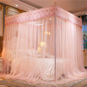 มุ้งกันยุงขนาดควีนไซส์แบบประตูเดียวสไตล์<span class=keywords><strong>วัง</strong></span>เจ้าหญิงหรูหรา - Product Image 6