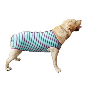 Ropa <span class=keywords><strong>para</strong></span> Perros Grandes de Algodón Puro, Delgada, con Cremallera Trasera, <span class=keywords><strong>para</strong></span> Desmamamiento de Perritas, Primavera y Verano, <span class=keywords><strong>Chaleco</strong></span> <span class=keywords><strong>para</strong></span> Perros de Raza Grande, Golden Retriever - Product Image 3