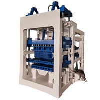 Máquina Automática para Bloques de Cemento QT10-15 con Control PLC