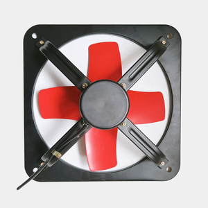 Tùy Chỉnh Nhiệm Vụ Nặng Nề Cửa Sổ Tường Gắn Sắt Kim Loại Vuông Công Nghiệp Nhà Bếp Hút Phòng Vắt Thông Gió Quạt Thông Gió - Product Image 3