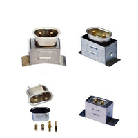 Prises et fiches industrielles en acier inoxydable haute température, haute précision, 220V, courant 3A-35A, température maximale 300°C