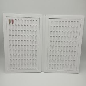 Carte d'affichage de vernis à ongles en gel 200 conseils personnalisés Tableau de livre de <span class=keywords><strong>manucure</strong></span> en couleur avec conseils - Product Image 1