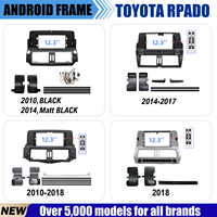 Werkslieferung Auto-DVD-Player-Rahmen für TOYOTA PRADO Auto-Audio-Armaturenbrett-Rahmen-Set Auto-Video-Autorahmen Android-Autoradio-Rahmen
