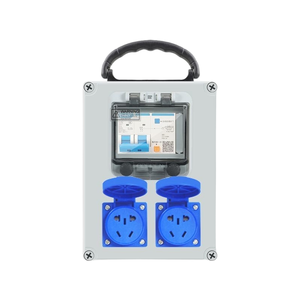 Heavy Duty Portable Power Distribution <b>Box</b> 200x150x100mm – Engineering Plastic, Waterproof, Leakage Protection, Customizable - Product Image 4