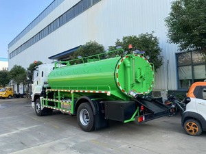 ISUZU 4x2 12000 litri 12 tonnellate di aspirazione delle acque reflue camion Diesel con cisterna settica per servizi di igiene manuale - Product Image 5