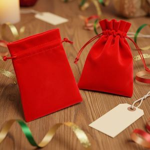 High-End Velvet Jewelry Pouch & Storage <b>Bag</b> Eco-Friendly 12*14cm for Jewelry <b>Accessories</b> and Gift Packaging - Product Image 1