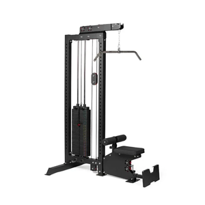 상업용 다기능 셀렉터라이즈드 LAT 타워 머신 LAT 풀다운 및 로우-로우 짐 머신 (스테인리스 스틸 웨이트 포함) - Product Image 2