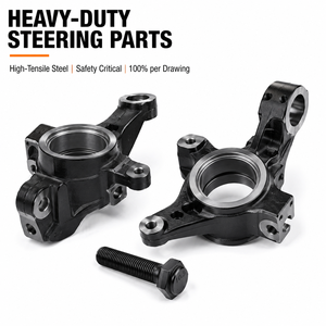 Rotules de direction en acier usinées CNC haute résistance pour véhicules tout-terrain et UTV, personnalisables OEM - Product Image 1