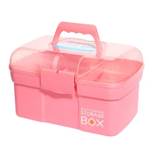 Why So Many Nail Technicians Need Easily Carry Nail Tools Container Plastic Storage Box For UV Gel Nail Polish Pen Brush Holder