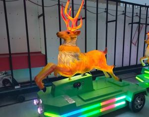 <span class=keywords><strong>Train</strong></span> électrique sans rail <span class=keywords><strong>pour</strong></span> enfants Little Deer de Ali Brothers, <span class=keywords><strong>pour</strong></span> une utilisation en intérieur/extérieur, parcs d'attractions, centres commerciaux, parcs d'aventure - Product Image 4