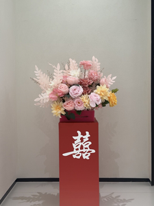 Nouvelle Série <span class=keywords><strong>Rose</strong></span> Romantique de <span class=keywords><strong>Fleurs</strong></span> Artificielles en <span class=keywords><strong>Rose</strong></span>, Réalistes, pour Mariage, avec Technique de Réalisation de Formes, pour Composition Plafond-Plancher, Vente en Gros - Product Image 6