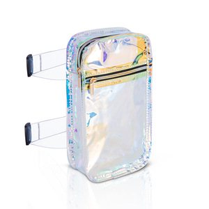 Outdoor Hologram Laser Pu Holographic Drop Leg <b>Pouch</b> Bag Party Phone Thigh Bags - Product Image 3