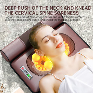 Tragbarer faltbarer elektrischer Nackenmassagegerät Airbag-Matratze-<span class=keywords><strong>Massage</strong></span> multifunktionales Heizungs-Massagekissen - Product Image 4