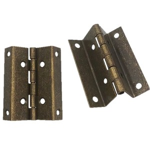 Charnière à quatre plis Yoyow 60x15x1.2mm en fer pour porte d'armoire, accessoire de connexion pour meubles - Product Image 2