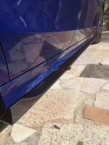 Extensiones de Faldones Laterales de Fibra de Carbono W205 C63 para Mercedes-Benz Clase C AMG 2015-2017, Kits de Carrocería, Piezas de Automóvil - Product Image 3