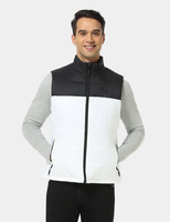 AQTQ vente en gros veste chauffante rechargeable USB manteaux légers pour hommes grandes tailles gilet chauffant chaud pour hommes