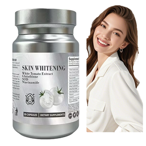Cápsulas de Niacinamida China-Herb, Blanqueadoras, con Extracto de Tomate Blanco, Semilla de Uva, Glutatión, SOD, VC, para Blanquear <span class=keywords><strong>la</strong></span> <span class=keywords><strong>Piel</strong></span> - Product Image 1