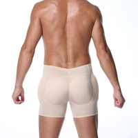 Pantalon moulant pour hommes, culotte rembourrée pour lever les fesses, sous-vêtements