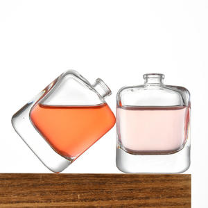 Botella de Perfume de Vidrio Vacía de 30 ml, Forma Redonda Plana, Envase Cosmético Recargable, Venta al Por Mayor de Fábrica, En Stock - Product Image 3