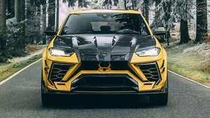 Pour <span class=keywords><strong>Lamborghini</strong></span> <span class=keywords><strong>Urus</strong></span> 2018-2021 mise à niveau <span class=keywords><strong>Mansory</strong></span> kit modèle bodykit comprend jupes latérales de pare-chocs de voiture avant et arrière génération 1th - Product Image 4